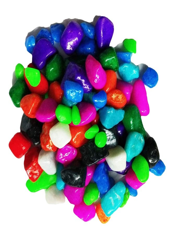 Maalavya Multi Color Marble Pebbles